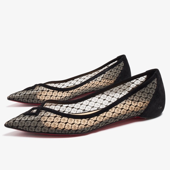 Christian Louboutin Shoes - Christian Louboutin Neoflat black flats RETAIL 895